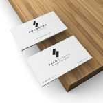 Simple Business Card Mockup Template - Download Grátis Simple Business Card Mockup Template