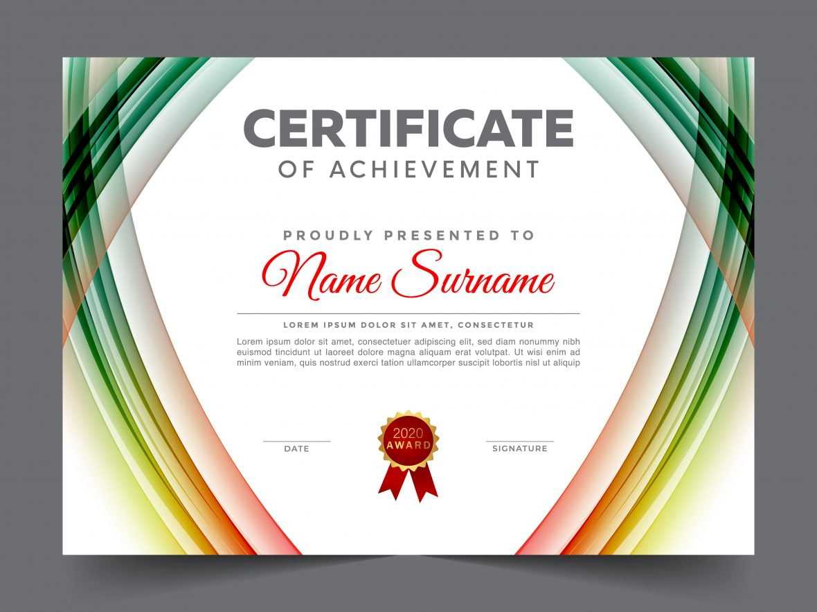 Simple Certificate Design Template