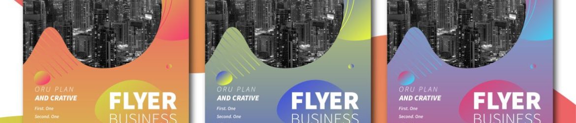 Simple Colorful Flyer Design