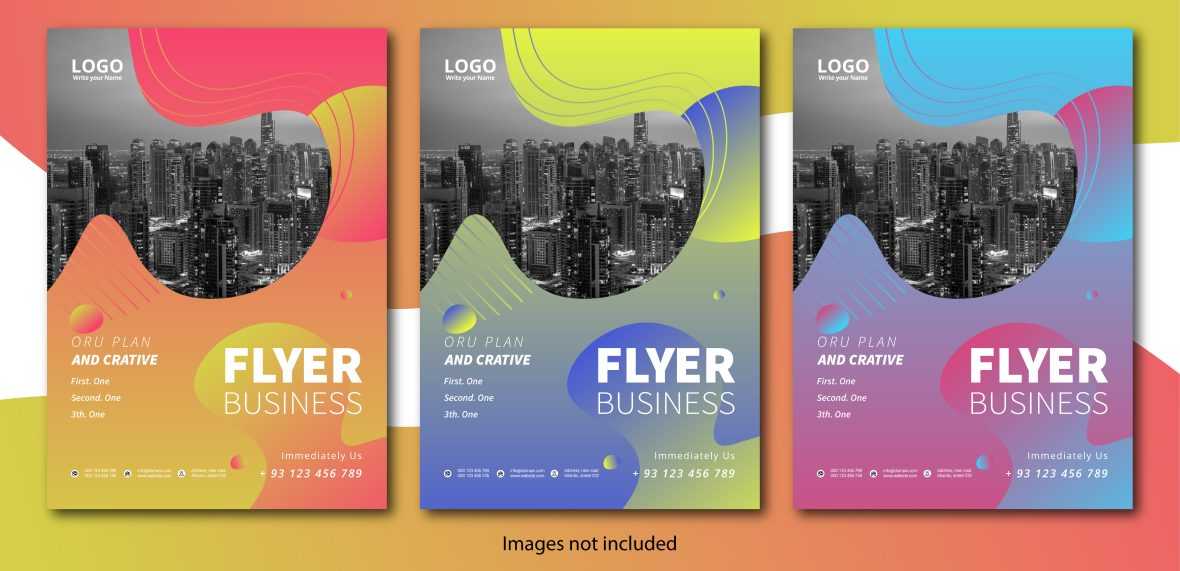 Simple Colorful Flyer Design