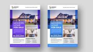 Simple Real Estate Brochure Design Template