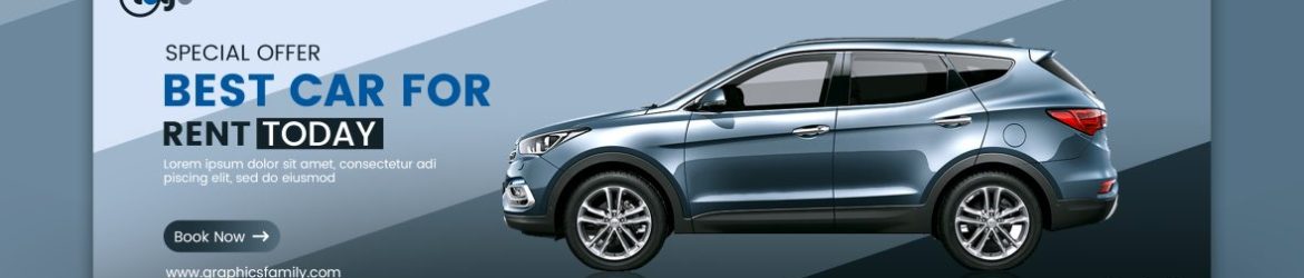 Simple Rent A Car Web Banner