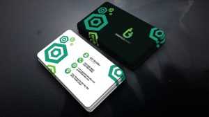 Simple Visiting Card Design in Photoshop