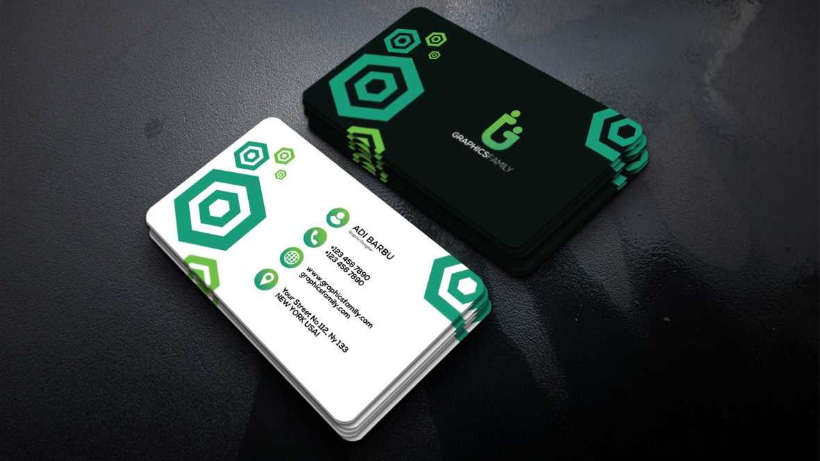 Simple Visiting Card Design in Photoshop