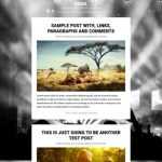 Singl Responsive - Template para Blogger Singl Responsive