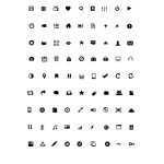 Small Glyph Icons