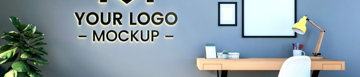 Small Office Logo Mockup