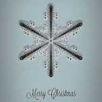 Snowflake Christmas Card
