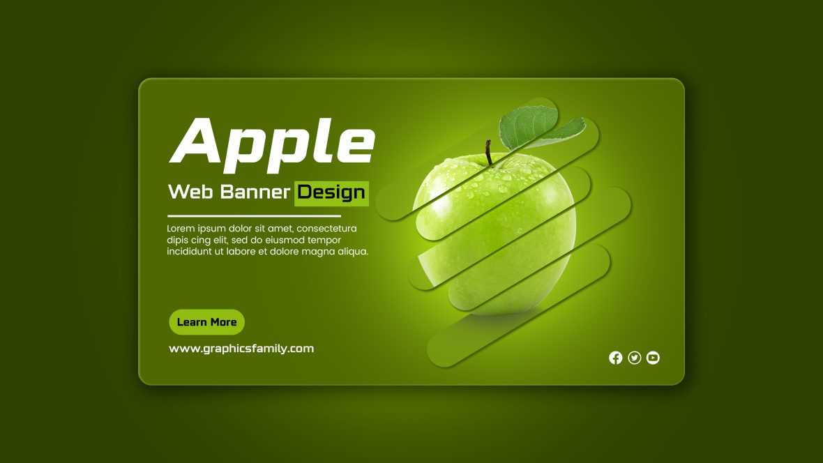 Social Media Advertising Website Banner Design