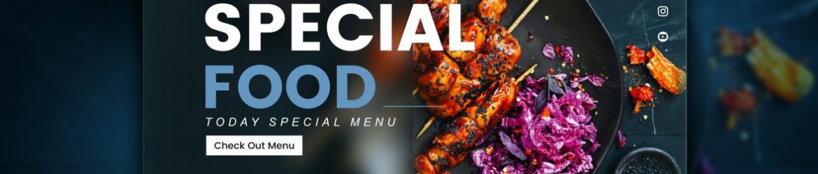Social Media Food Menu Banner Design