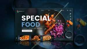 Social Media Food Menu Banner Design
