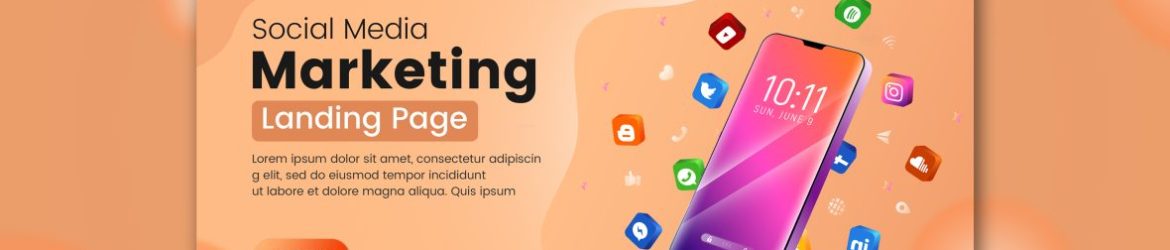 Social Media Marketing Landing Page Design Social Media Marketing Landing Page Design