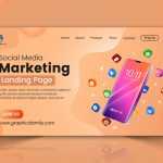 Social Media Marketing Landing Page Design - Download Grátis Social Media Marketing Landing Page Design