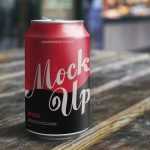Soda Can Design Free Mockup