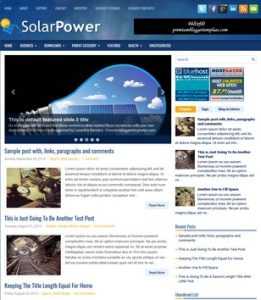 SolarPower Blue