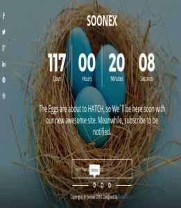 Soonex Fixed Background