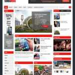 Sora Magazine News - Template para Blogger Sora Magazine News