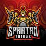 Spartan Fighter Mascot Logo
