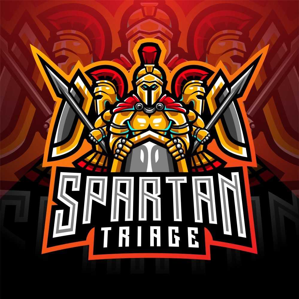 Spartan Fighter Mascot Logo