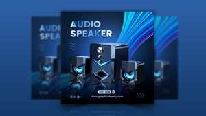 Speakers Social Media Post Design