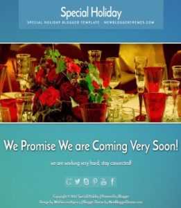 Special Holiday Responsive
