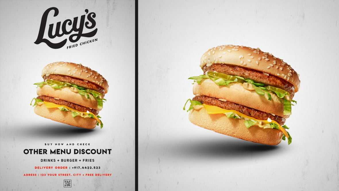 Spicy Burger Poster Design