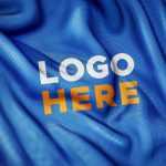 Sports Jersey Fabric Texture Photoshop Logo Mockup