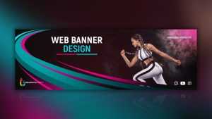 Sports Style Banner Design Free PSD