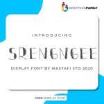 Srengngee Font