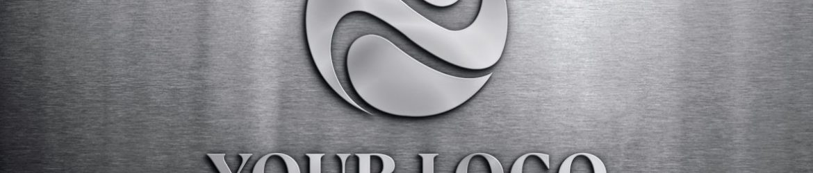 Stainless Steel Logo Mockup