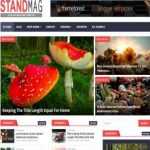 Stand Mag - Template para Blogger Stand Mag
