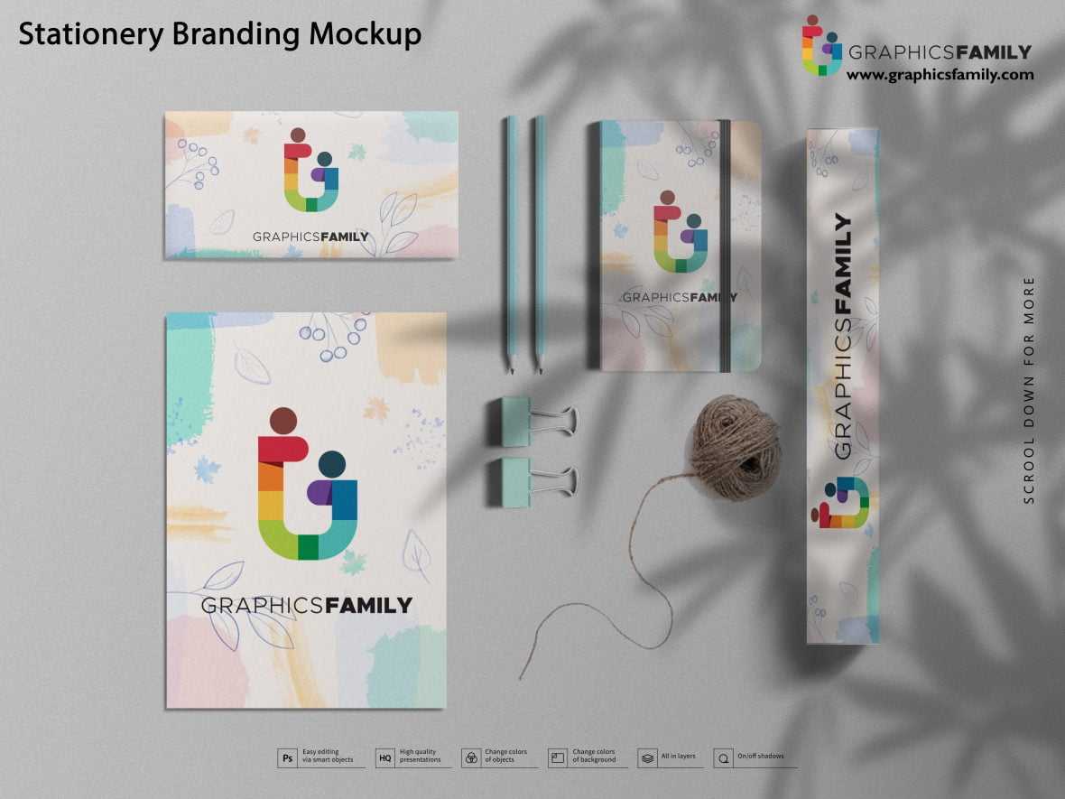 Stationery Mockup for Professional Branding