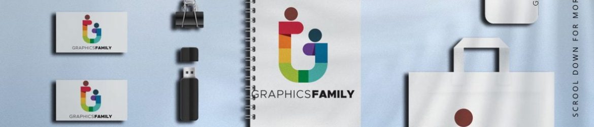 Stationery Mockup with Banner Stationery Mockup with Banner