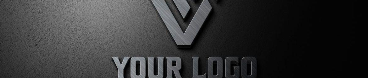 Steel Signage Logo Mockup Steel Signage Logo Mockup