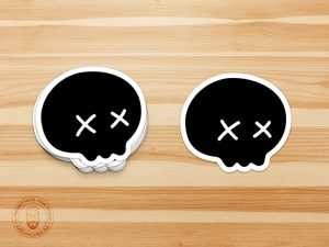 Stickers Stack PSD Mockup