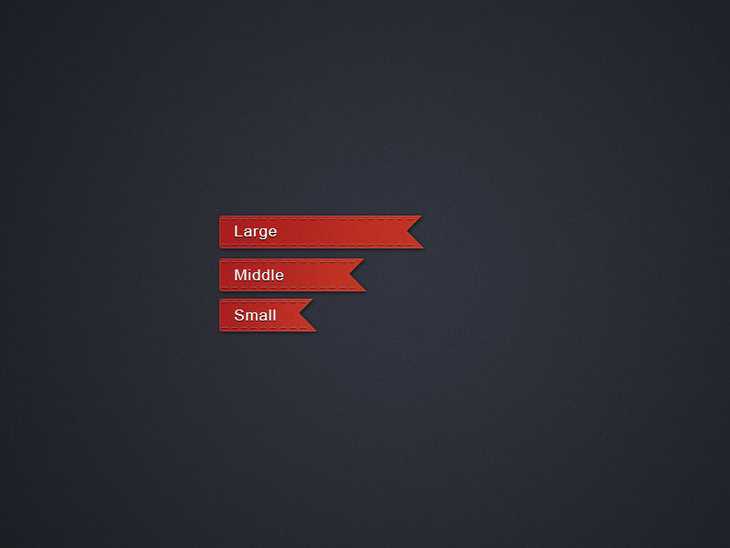 Stitched Ribbons PSD
