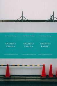 Street Wall Sticker Mockup