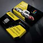 Stylish Automotive Business Card Design