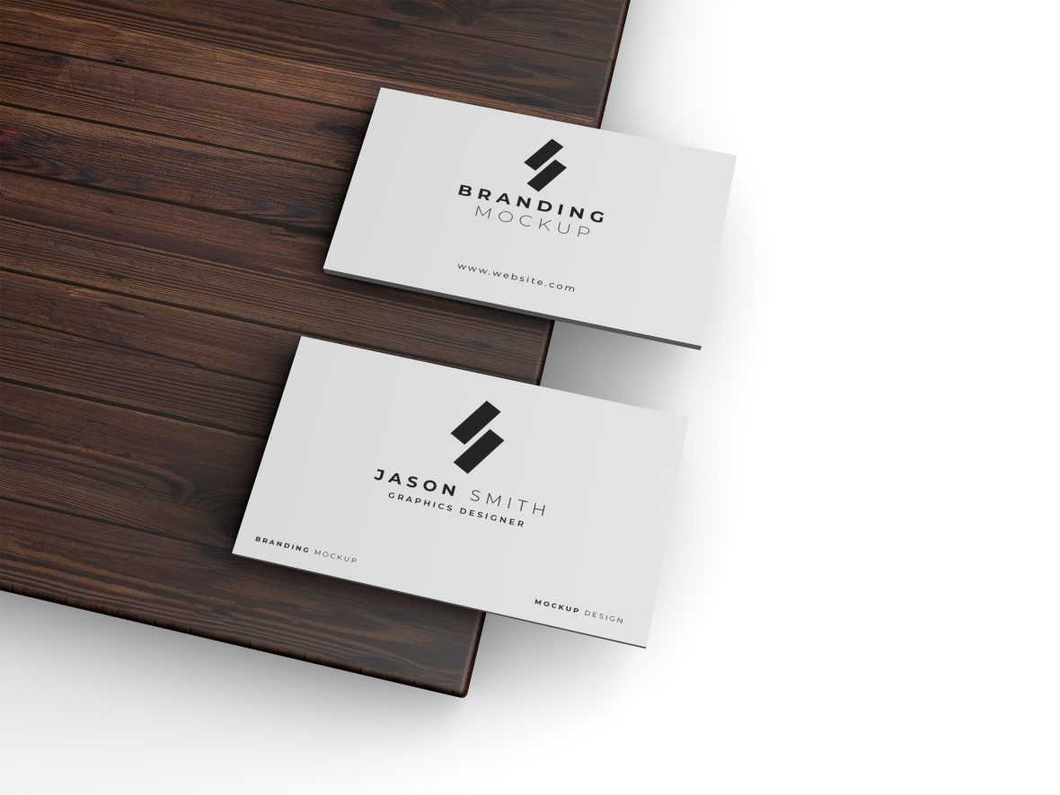 Stylish Business Card Mockup