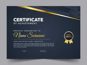 Stylish Certificate Design