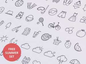 Summer Icon Set