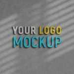 Sunlight Glowing Sign Logo Mockup - Download Grátis Sunlight Glowing Sign Logo Mockup