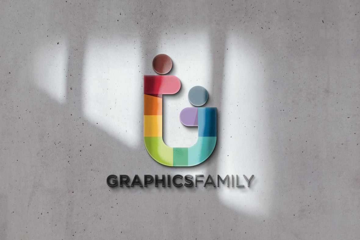 Sunshade 3D Logo Mockup