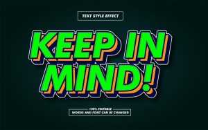 Sweet Green Layer Text Effect