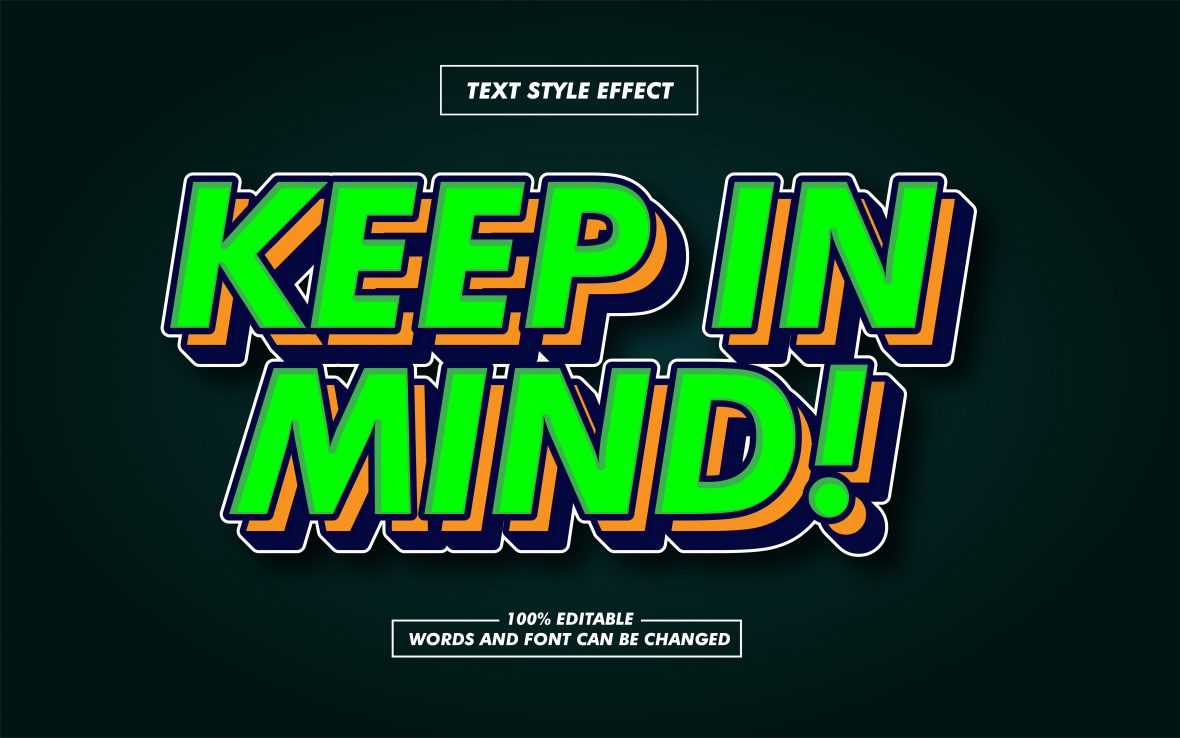Sweet Green Layer Text Effect
