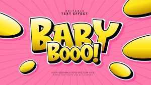 Sweet Yellow Text Effect