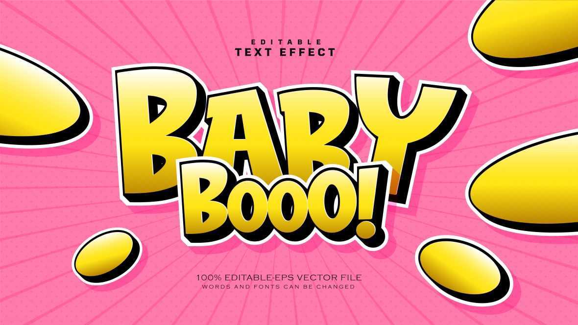 Sweet Yellow Text Effect