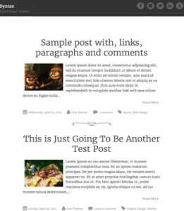 Syntax Responsive