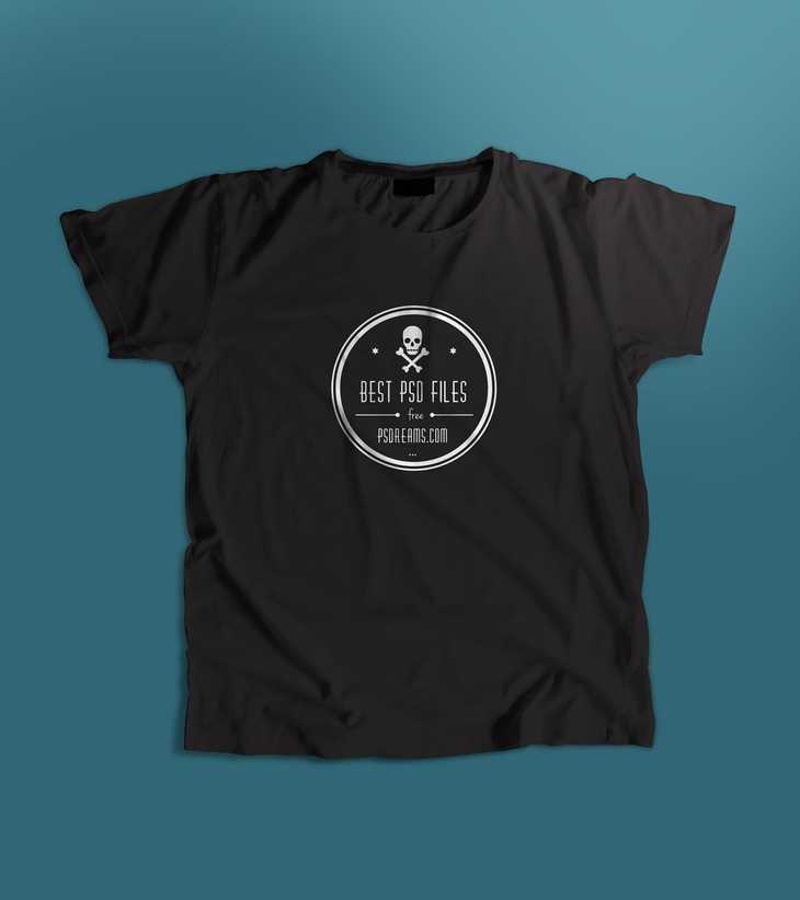 T-shirt Free PSD Mockup