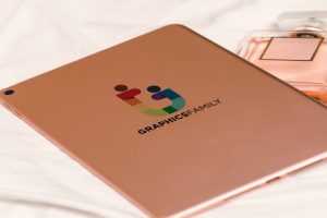 Tablet Back Logo Mockup